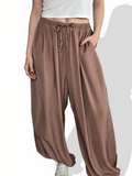 Pantalón Bombacho, color Camel
