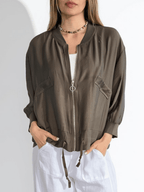 Chaqueta Bomber, color Verde
