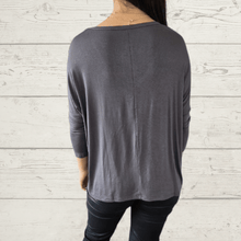 Cargar imagen en el visor de la galería, Polera Modal, color Gris

