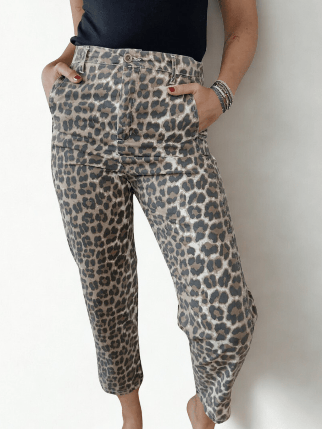 Pantalón Italiano animal print