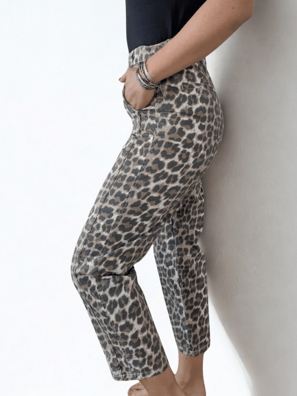 Pantalón Italiano animal print