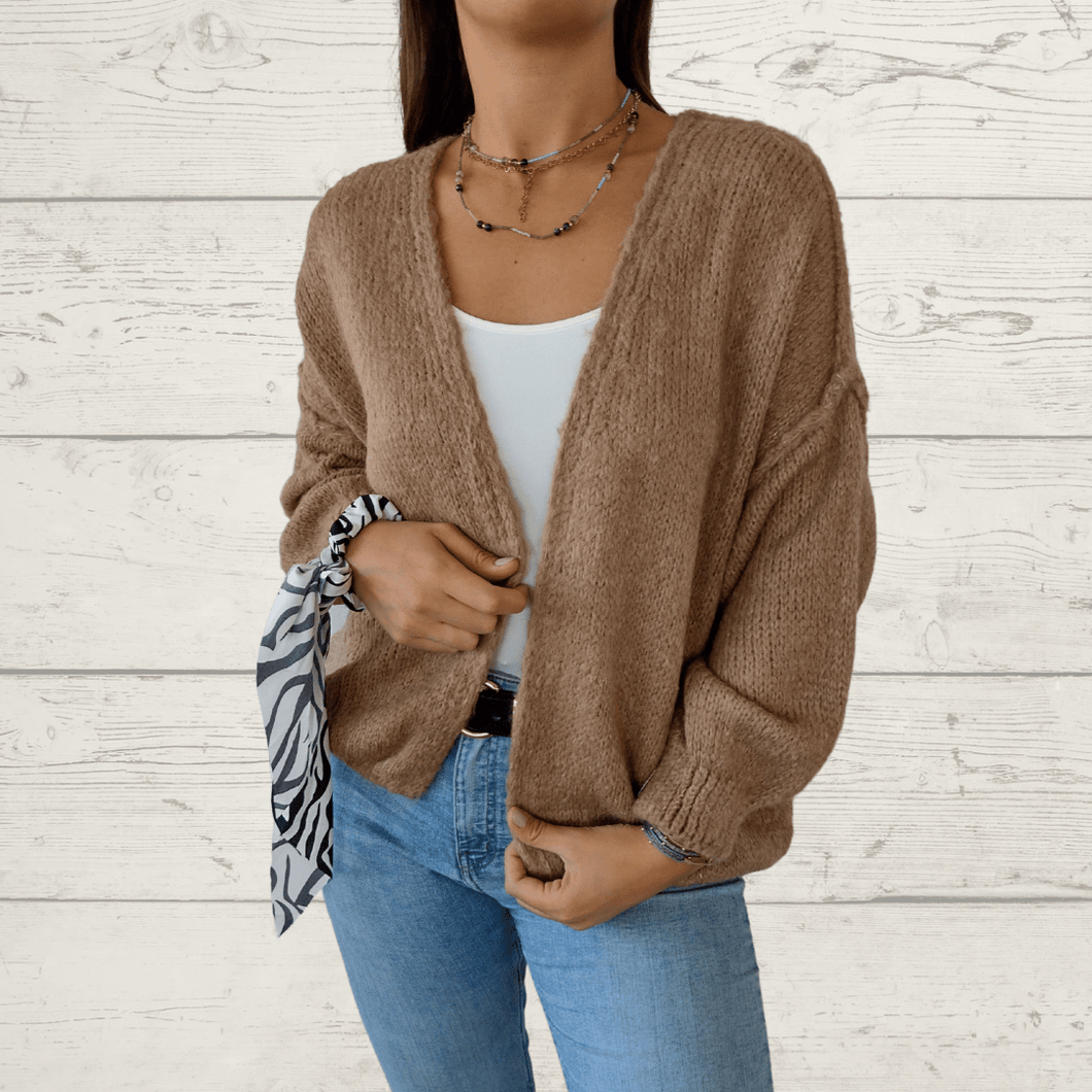 Chaleco Italiano Bolonia, color Camel