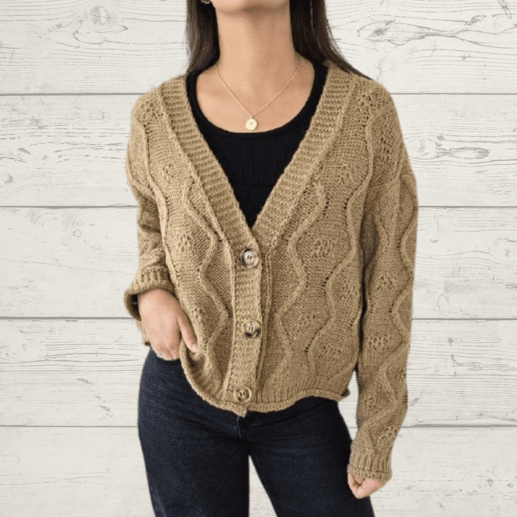 Chaleco Rombos, color Camel