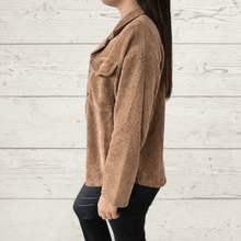 Cargar imagen en el visor de la galería, Chaqueta Italiana sobrecamisa, color Camel
