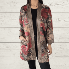 Cargar imagen en el visor de la galería, Chaqueta Italiana estampado flores
