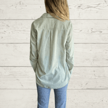 Cargar imagen en el visor de la galería, Blusa Italiana, color Verde
