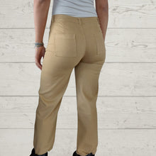 Cargar imagen en el visor de la galería, Pantalón de gabardina, color mostaza

