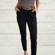 Cargar imagen en el visor de la galería, Pantalón Jogger Italiano, color Negro
