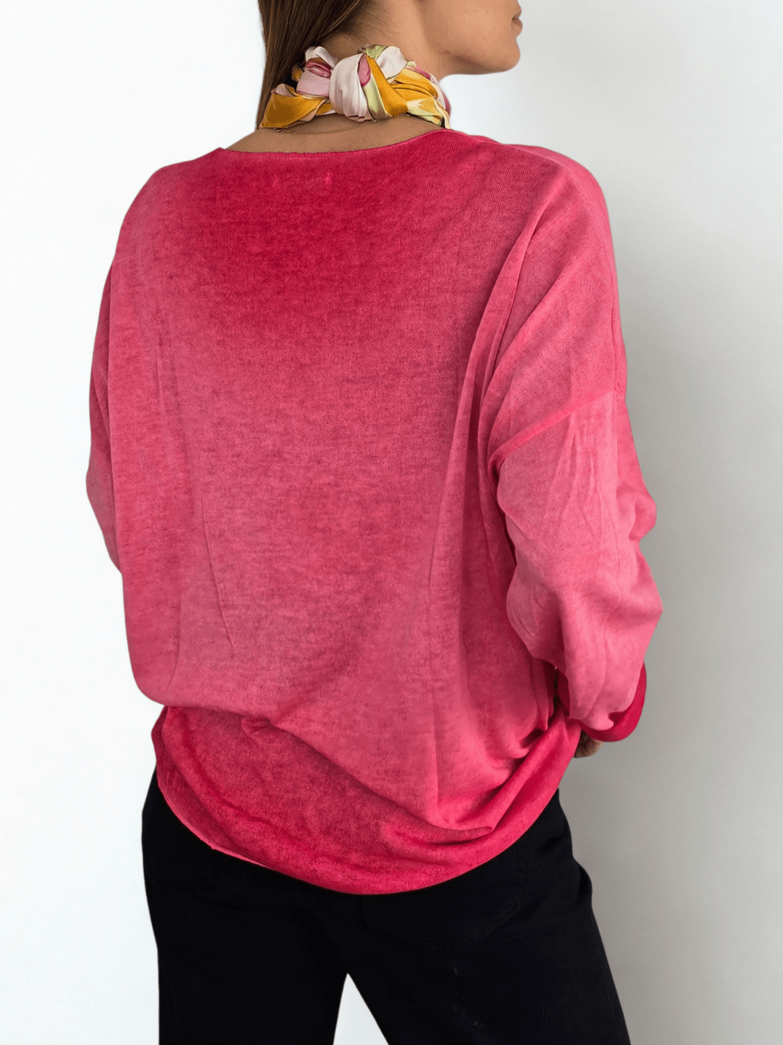 Sweater Italiano Delgado, color Rojo