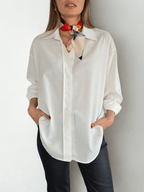 Blusa Básica, color Blanco