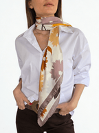 Pañuelo Estampado, Orilla Taupe