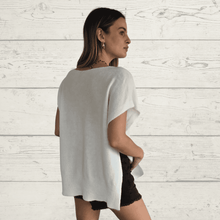 Cargar imagen en el visor de la galería, Sweater Italiano Adelfia, color Blanco
