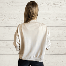 Cargar imagen en el visor de la galería, Chaqueta botones forrados, color Beige
