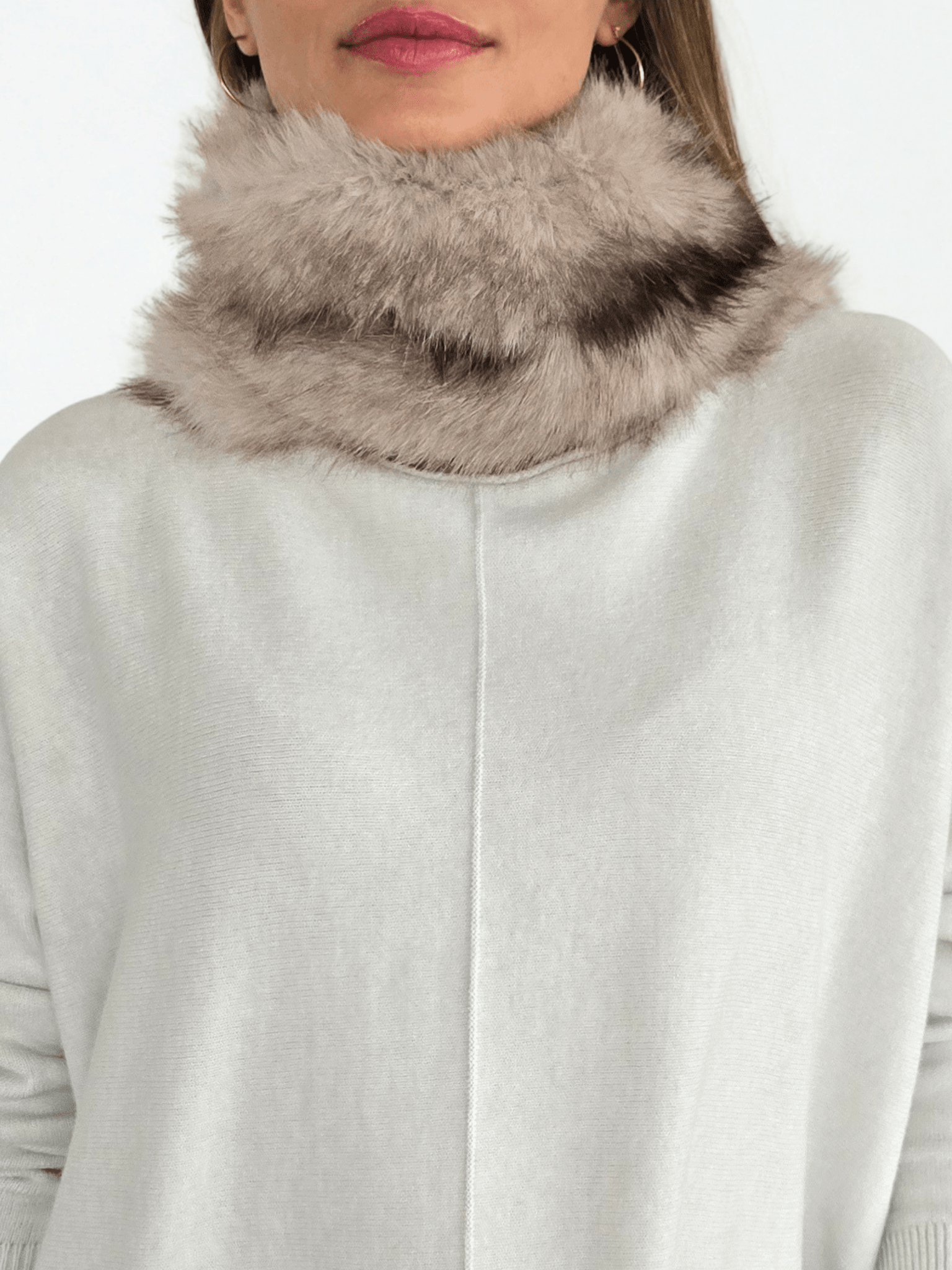 Bufanda Piel, color Beige