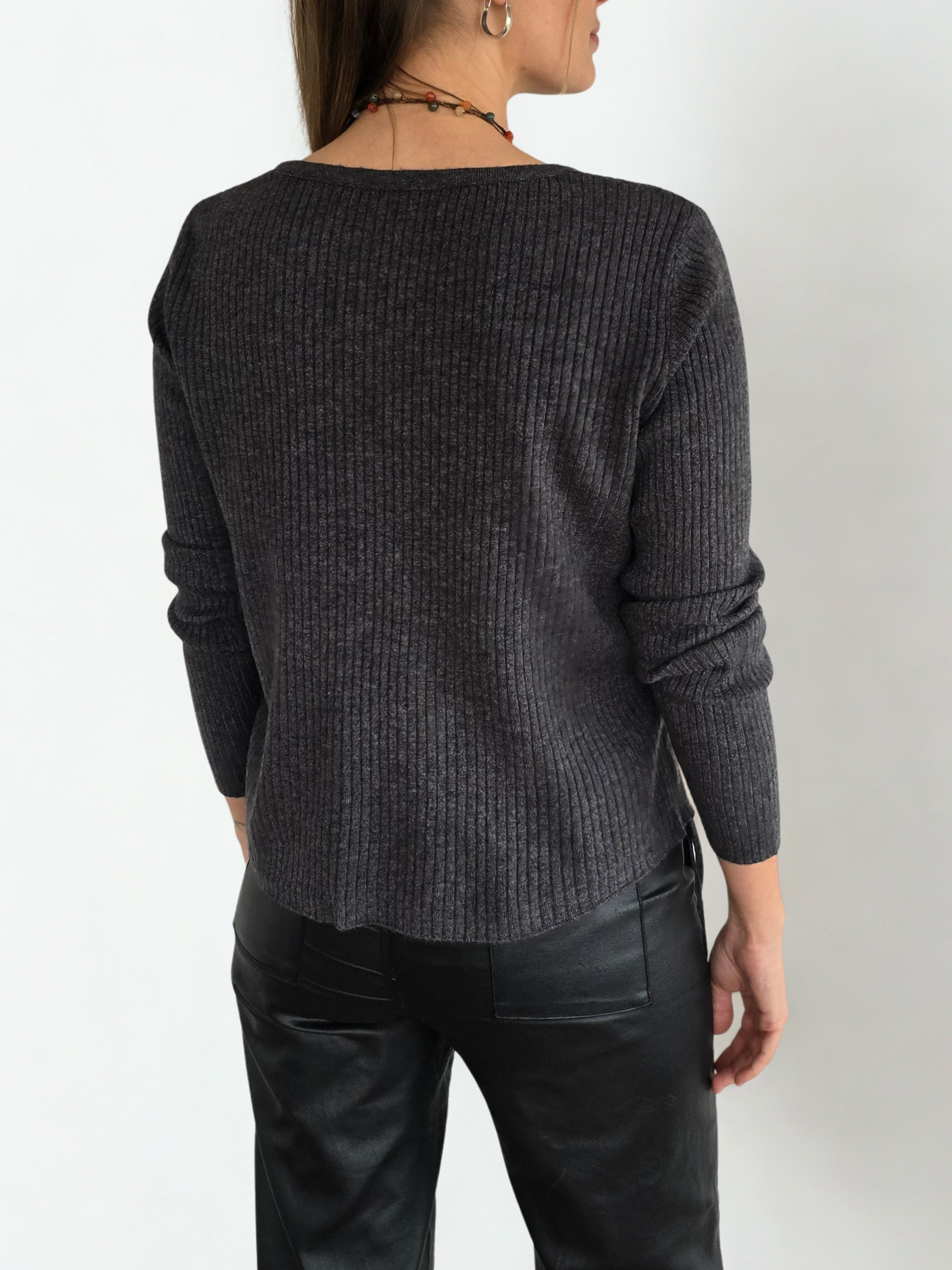 Chaleco Tiritas, color Gris