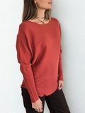 Sweater Murciélago, color Terracota