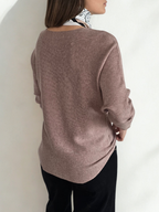 Sweater Murciélago, color Tuape