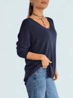 Sweater Italiano Ancho, color Azul Marino