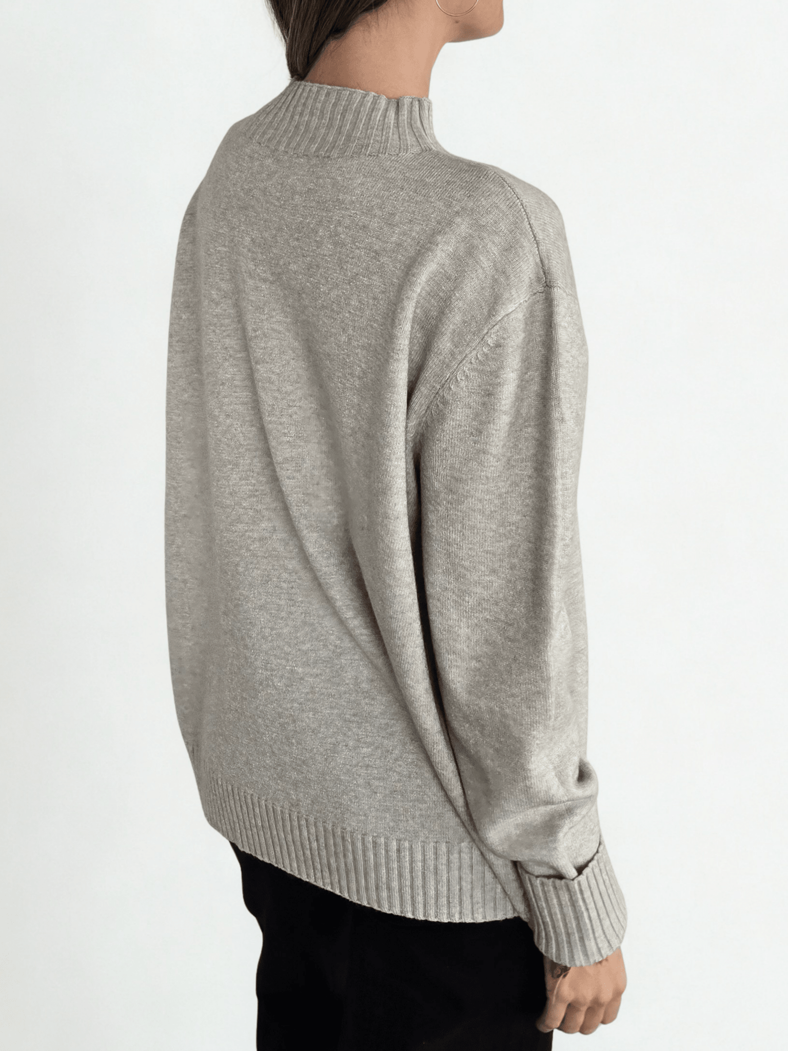 Sweater con Botones a los lados, color Beige