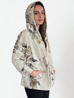 Chaqueta Italiana Estampada, fondo Beige
