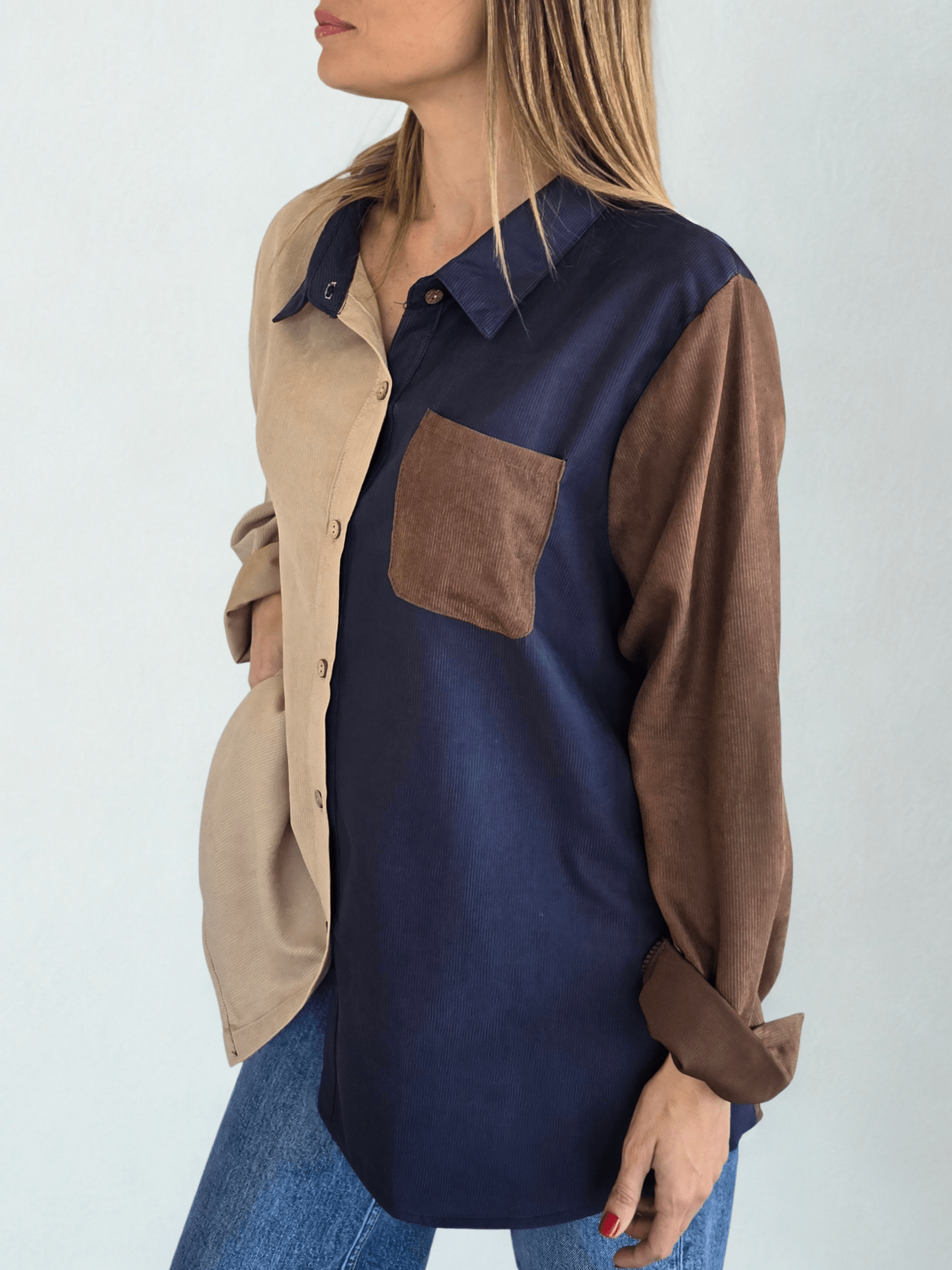 Blusa Tres Colores