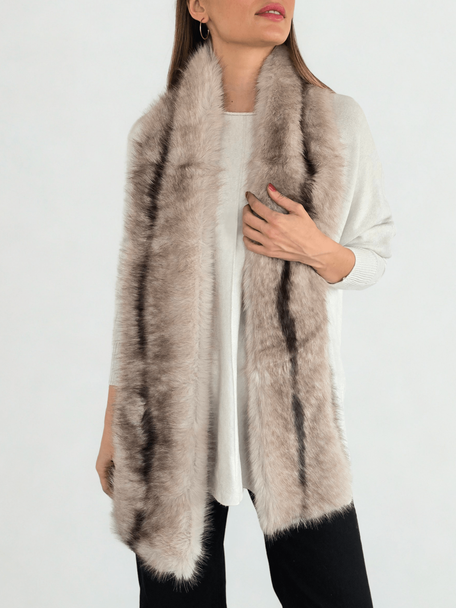 Bufanda Piel, color Beige