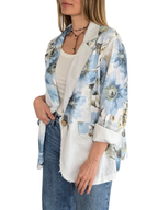 Chaqueta Estampada, fondo Blanco