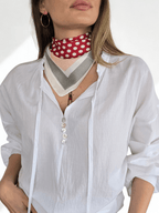Blusa 100% Algodón, color Blanco