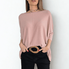 Sweater Ancho, color Rosado