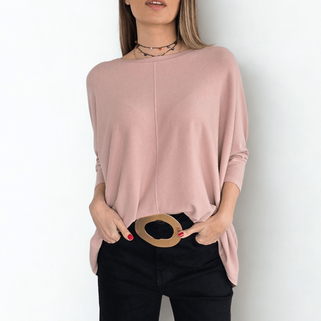 Sweater Ancho, color Rosado