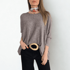 Sweater Ancho, color Taupe