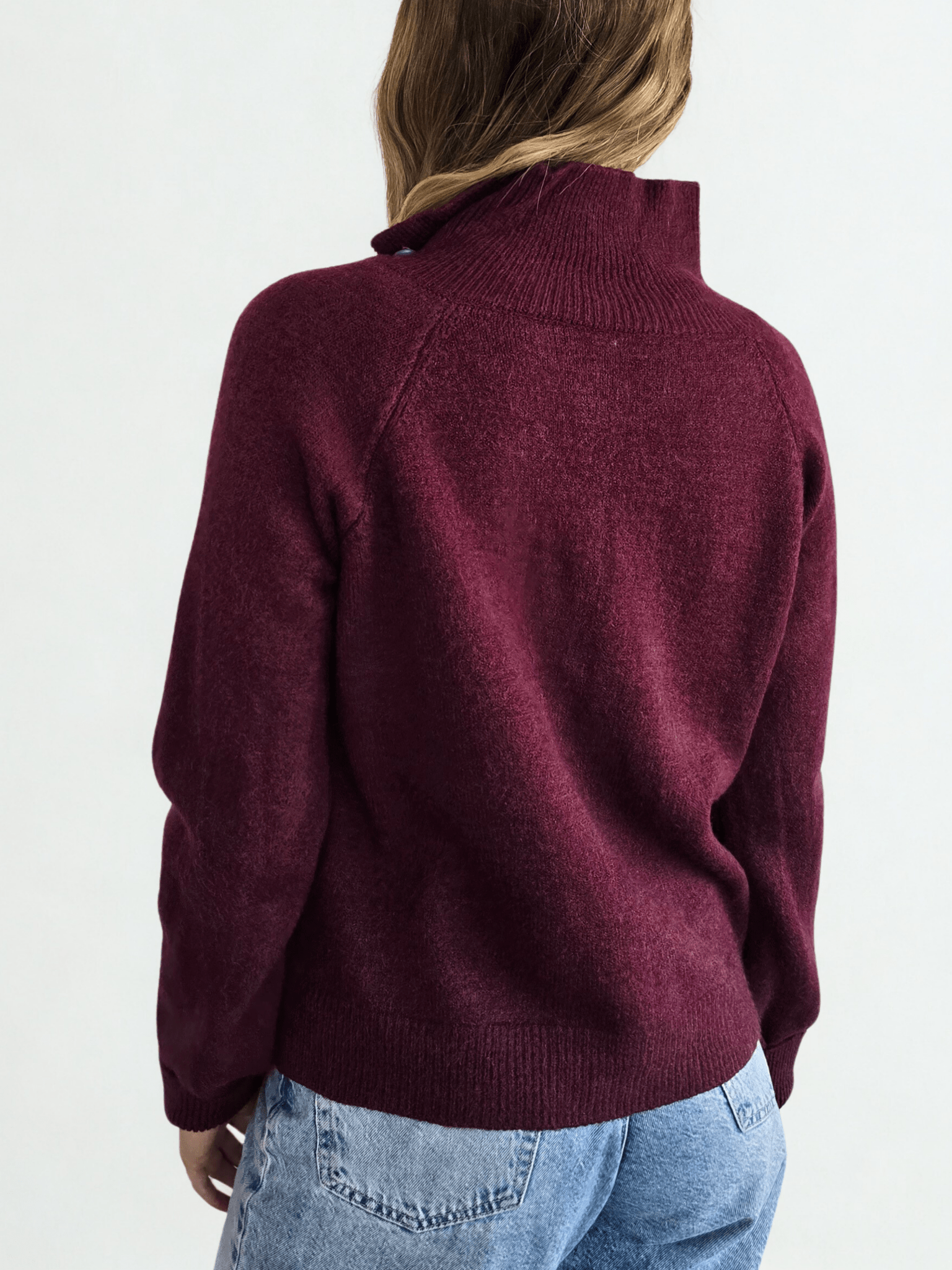 Chaleco con Botones de Colores, color Burdeo