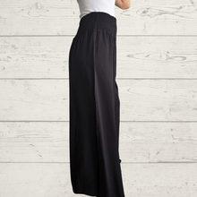 Cargar imagen en el visor de la galería, Pantalón ancho, color Negro
