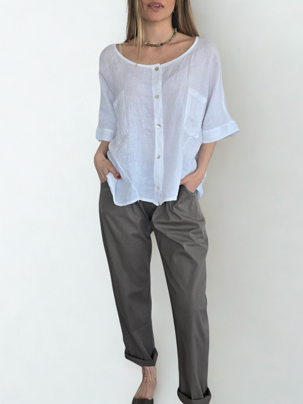 Pantalón Jogger Italiano, color Gris