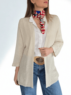 Chaleco Italiano Hilo, color Beige