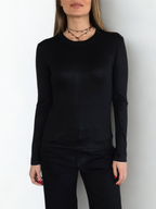 Polera Básica, color Negro