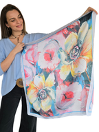 Pañuelo Estampado, Acuarelado