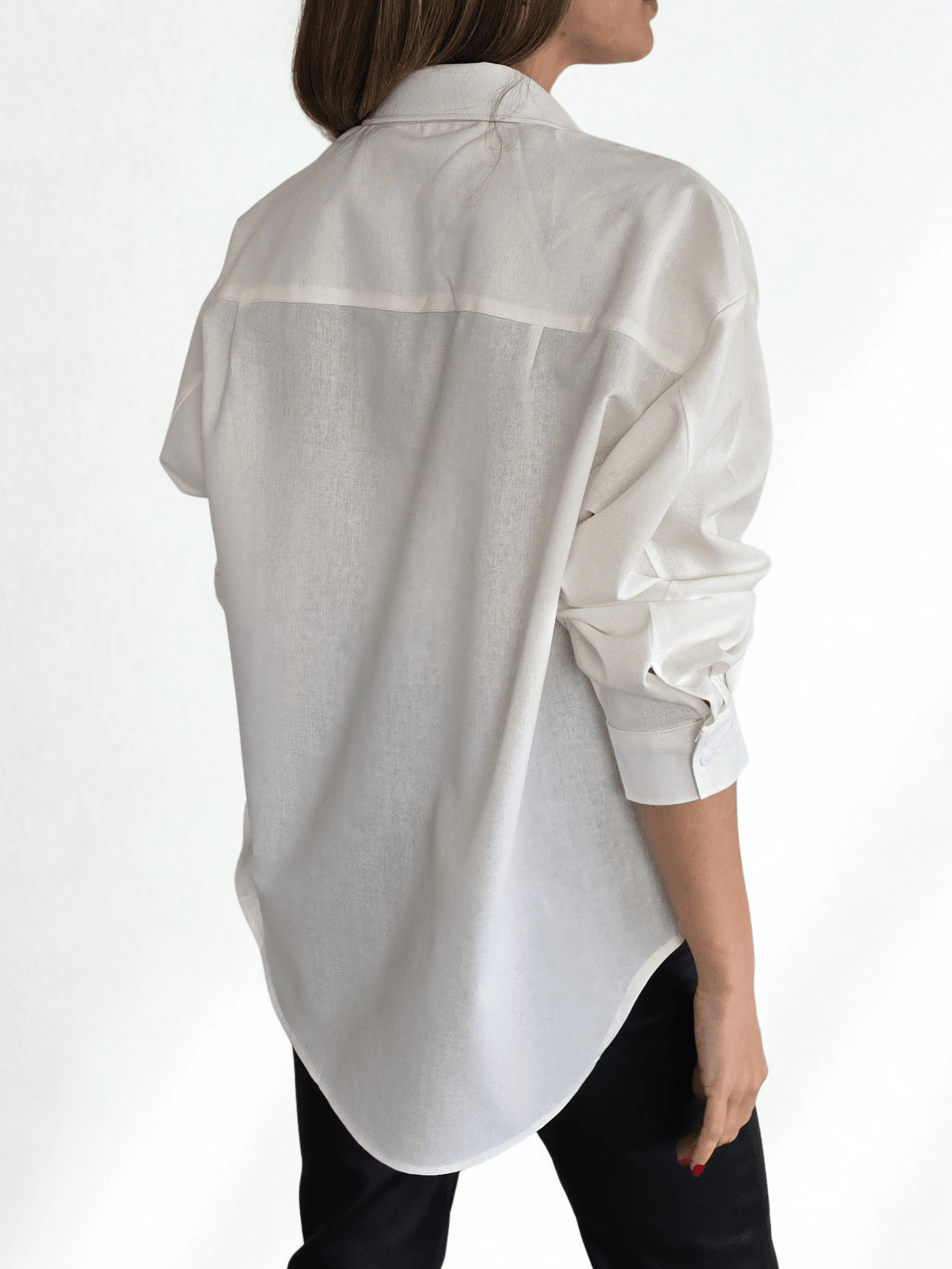 Blusa Básica, color Blanco