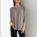 Sweater Ancho, color Taupe