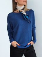 Sweater Murciélago, color Azul