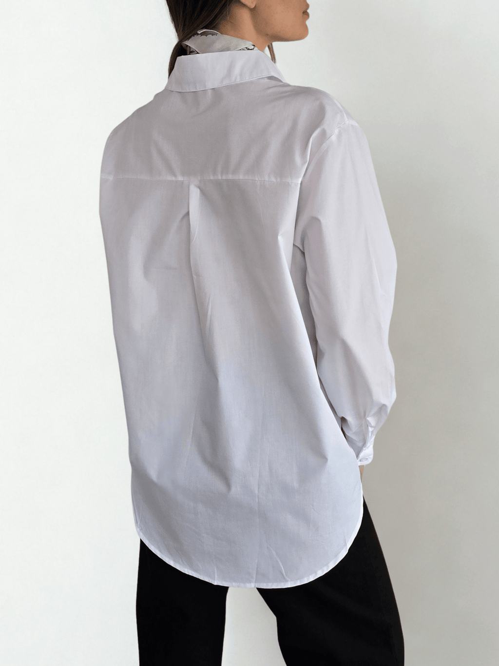 Blusa Básica, color Blanco