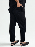 Pantalón Jogger Jeans, color Negro