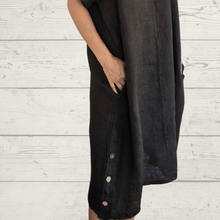 Cargar imagen en el visor de la galería, Vestido Italiano Liguria, color Chocolate
