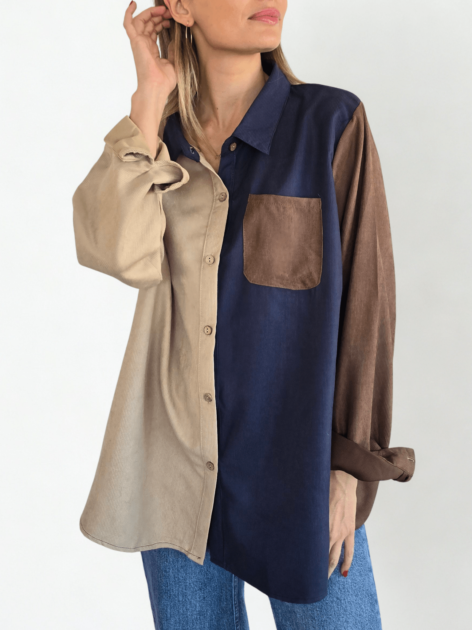 Blusa Tres Colores
