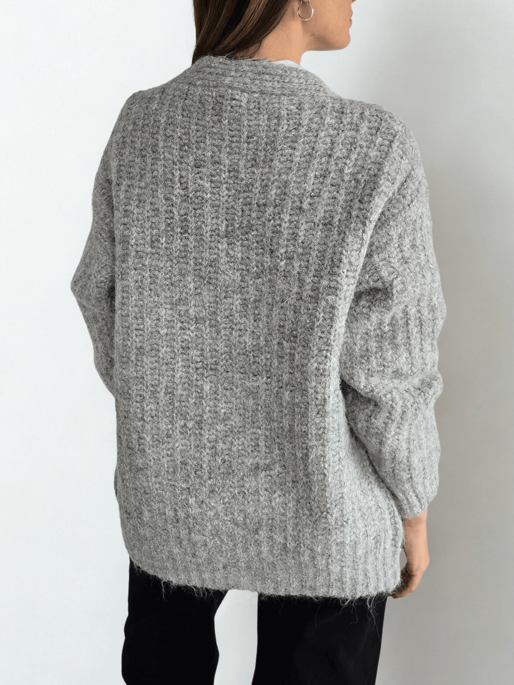 Chaleco Grueso, color Gris