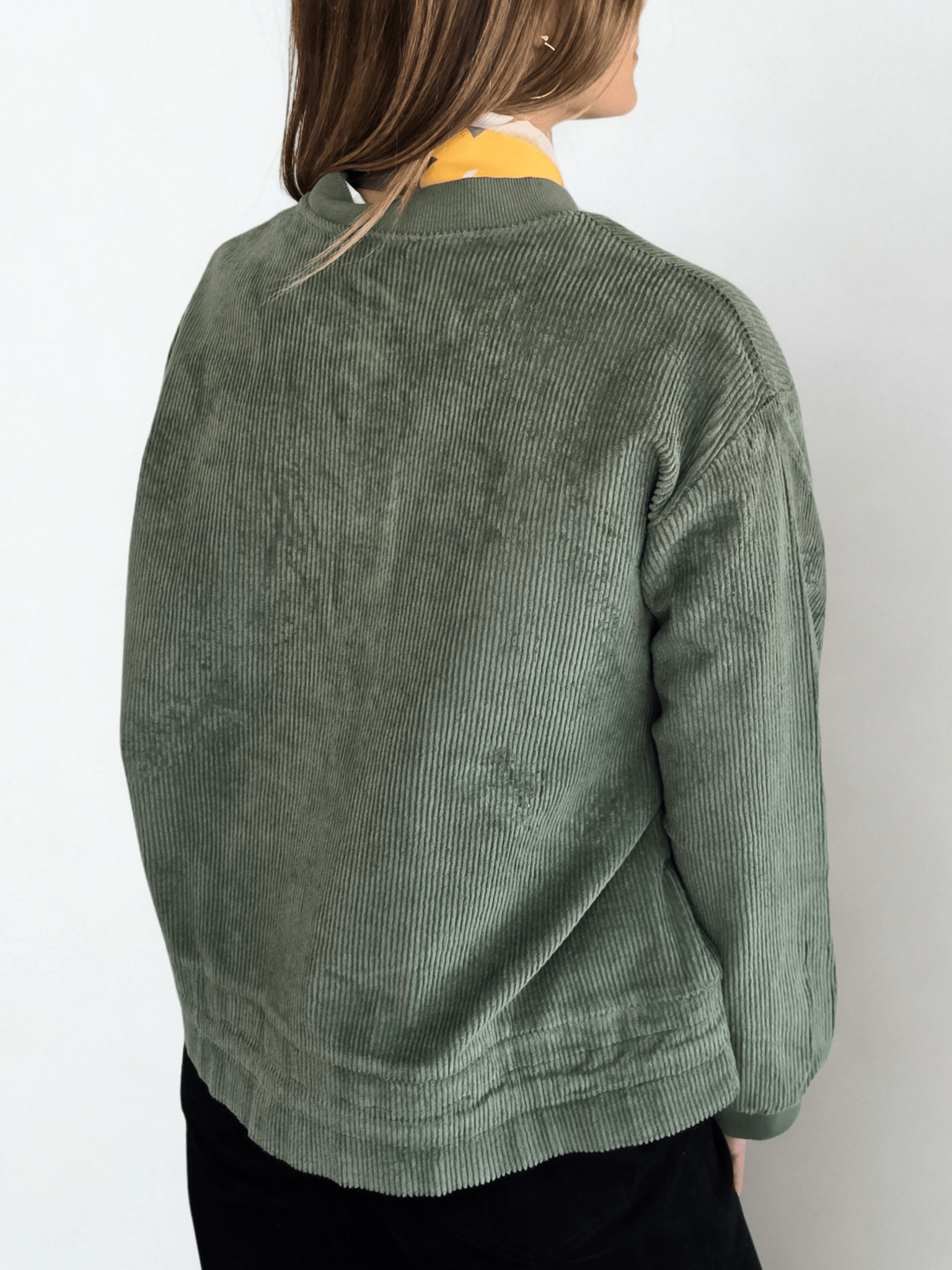 Chaqueta Italiana Bomber, color Verde