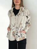 Chaqueta Italiana Estampada, fondo Beige