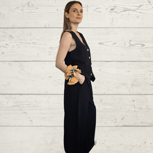 Cargar imagen en el visor de la galería, Conjunto Gillette y Pantalón, color Negro
