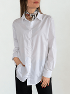 Blusa Básica, color Blanco