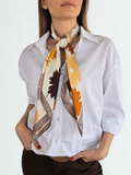 Pañuelo Estampado, Orilla Taupe